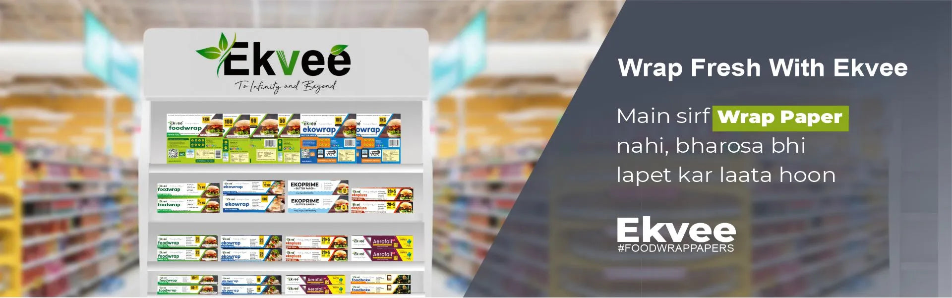 Wrap Fresh with Ekvee