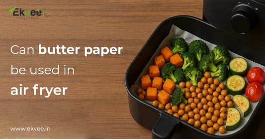 Can butter paper be used in air fryer