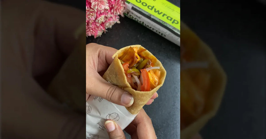 Easy and Delicious Chilli Paneer Wrap Recipe, Perfect Snack or Meal