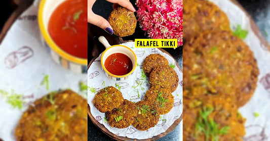 Falafel Tikkis Recipe – Healthy Indian Snack