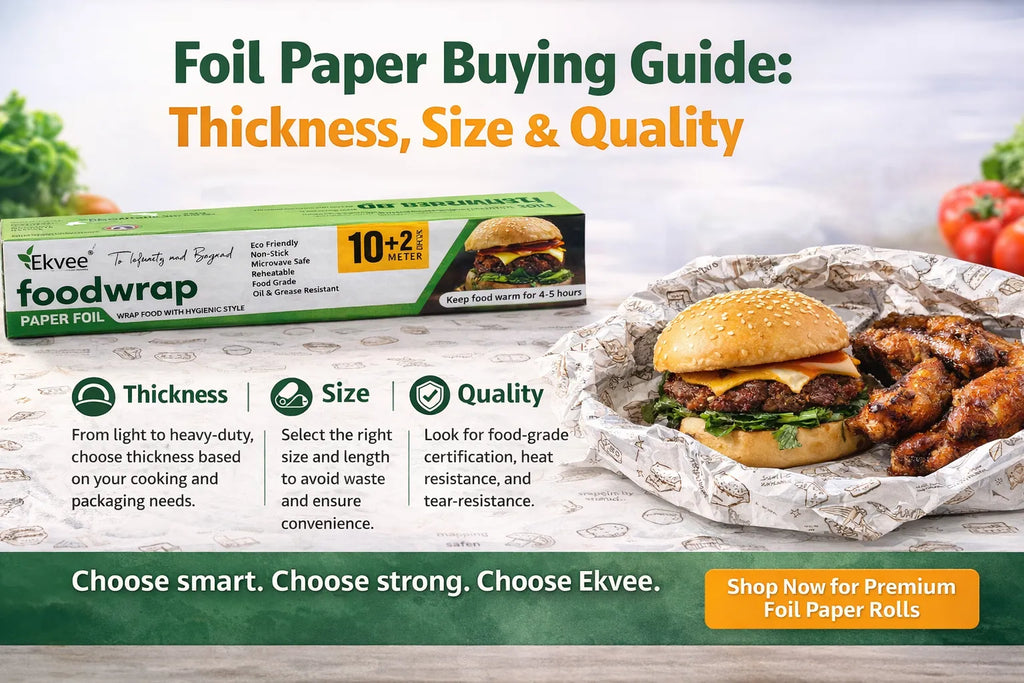 Foil Paper Buying Guide Thickness, Size & Quality