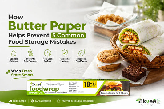 How Butter Paper Helps Prevent 5 Common Food Storage Mistakes