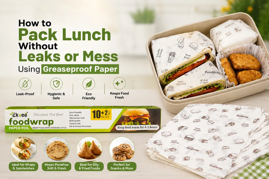 How to Pack Lunch Without Leaks or Mess Using Greaseproof Butter Paper