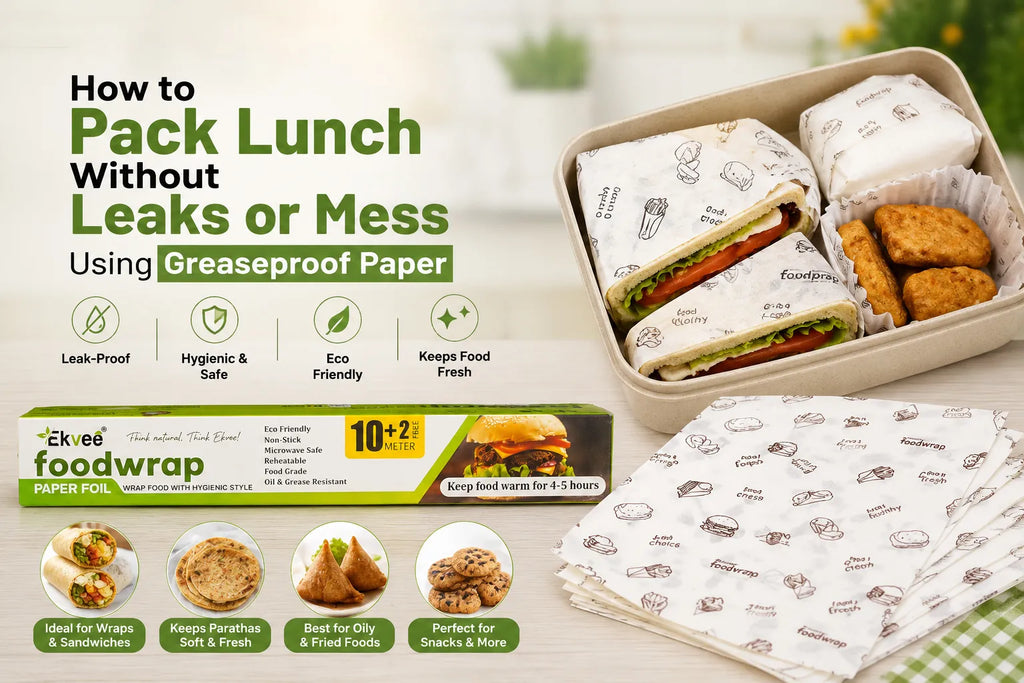 How to Pack Lunch Without Leaks or Mess Using Greaseproof Butter Paper