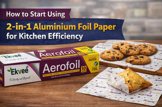 How to Start Using 2-in-1 Aluminum Foil Paper for Kitchen Efficiency