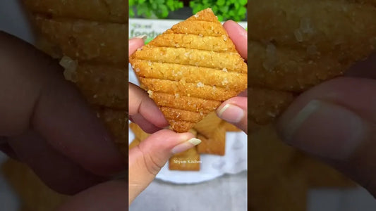 Traditional Atta Biscuits Recipe, Homemade Indian Wheat Flour Cookies