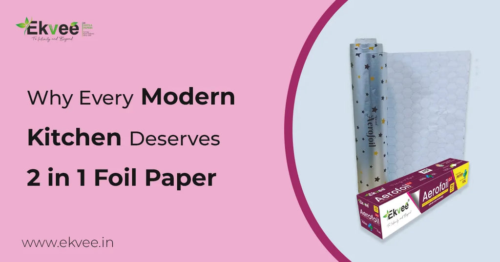 Why Every Modern Kitchen Deserves 2 in 1 Foil Paper