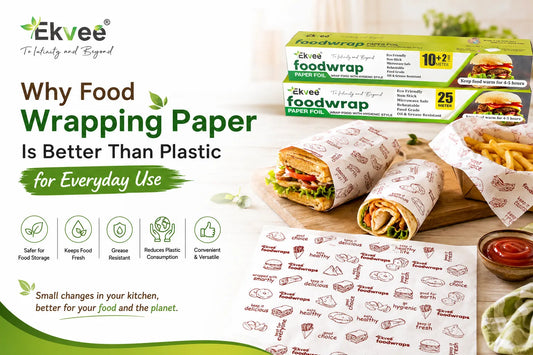 Why Food Wrapping Paper Is Better Than Plastic for Everyday Use