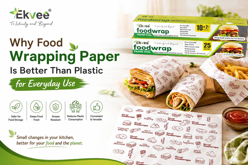 Why Food Wrapping Paper Is Better Than Plastic for Everyday Use