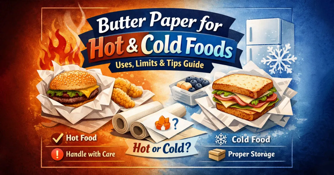Wrapping Hot and Cold Foods – Can Butter Paper Handle Both?