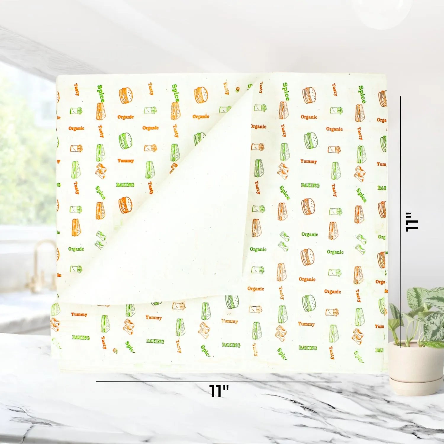 Ekopluss – Paper Wrap 1 kg Sheets (11x11 Inch) Pack of-1