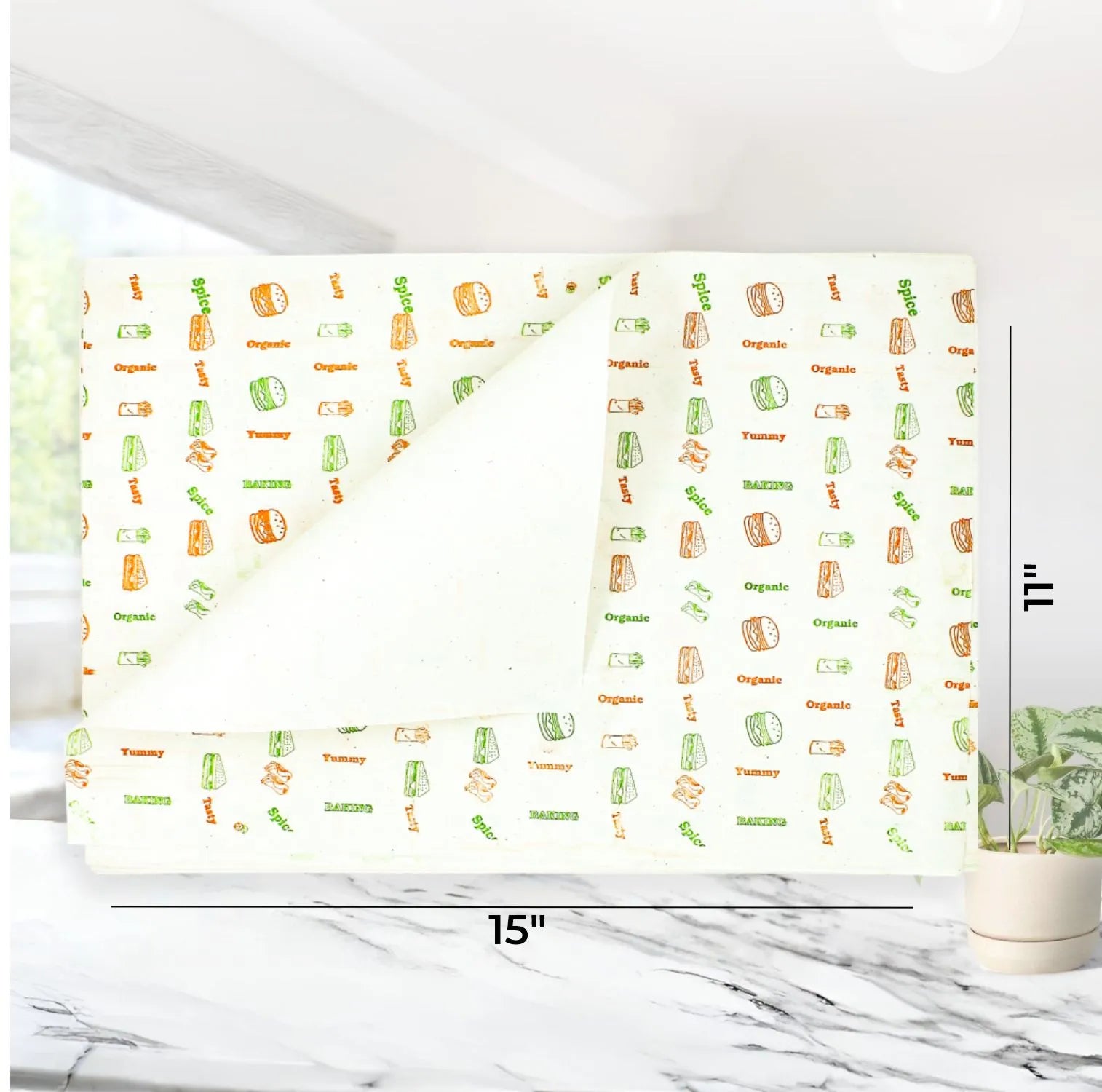 Ekopluss Paper Wrap 1 kg Sheets (11x15 Inch) Pack of-1