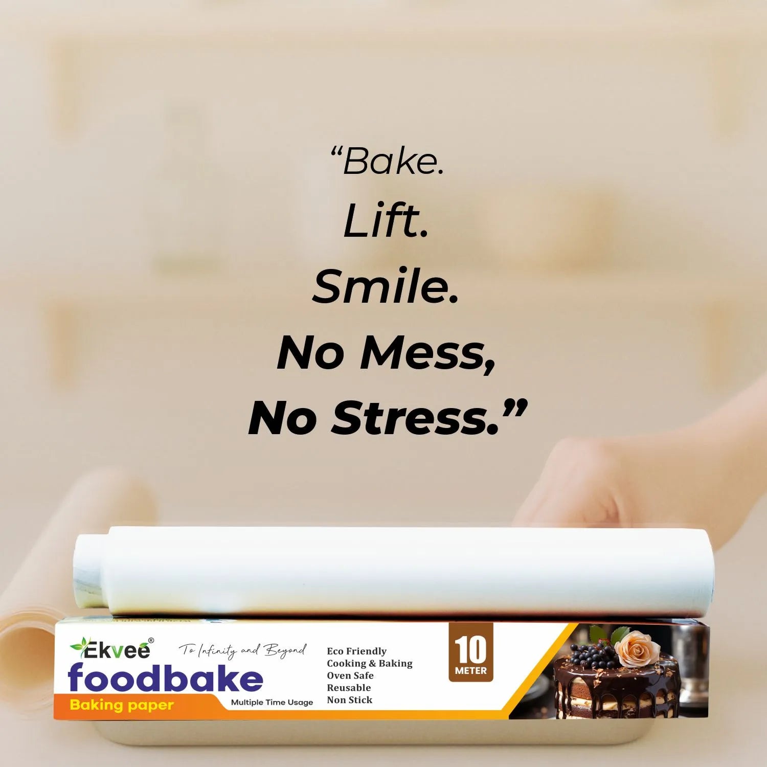 Foodbake Baking Paper & parchment paper 10 Meter Roll