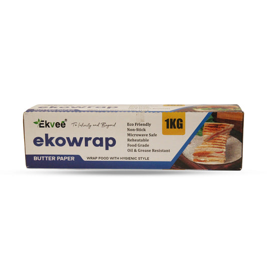 Ekowrap Butter Paper 1 kg Roll in Box Pack of-1