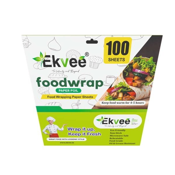 Ekvee Uniwraps Food Wrapping Paper Sheets (100 sheets)