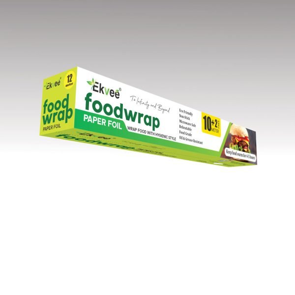 Ekvee Uniwraps Food Wrapping Foil Paper (12 Meter Pack Of 2)