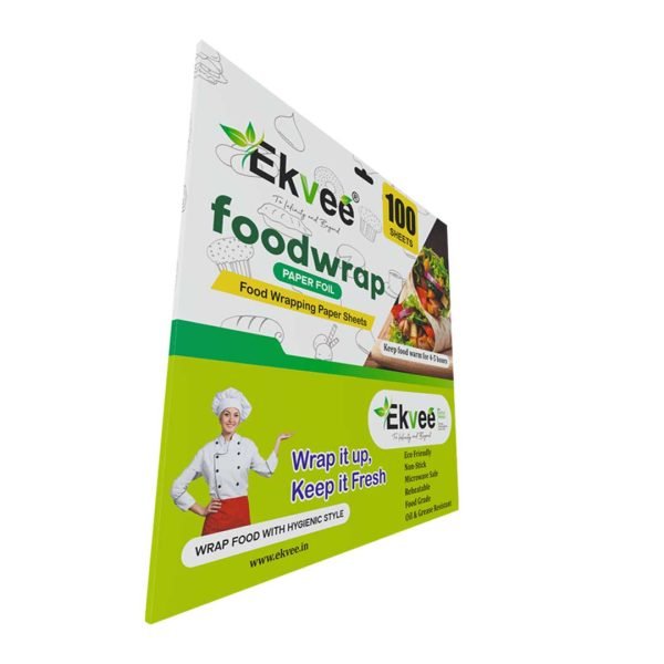 Ekvee Uniwraps Food Wrapping Paper Sheets (100 Sheats Pack Of 2)