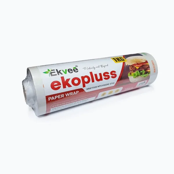 Ekvee Ecopluss 1 Kg Sandwich & Roti Wrapping Butter Paper Roll