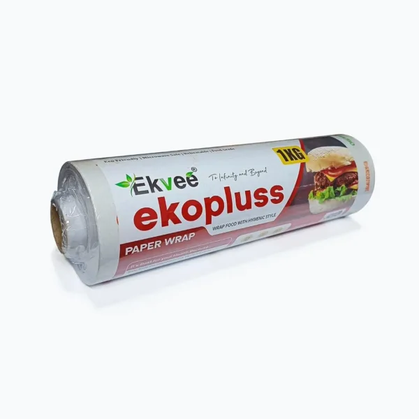 Ekvee Ecopluss 1 Kg Sandwich & Roti Wrapping Butter Paper Roll