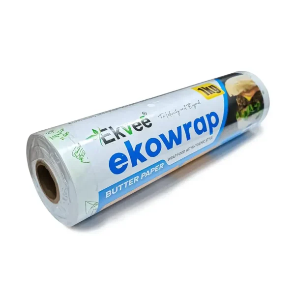 Ekvee Ekowrap Baking Paper Roll 1kg Microwave Safe & Reheatable