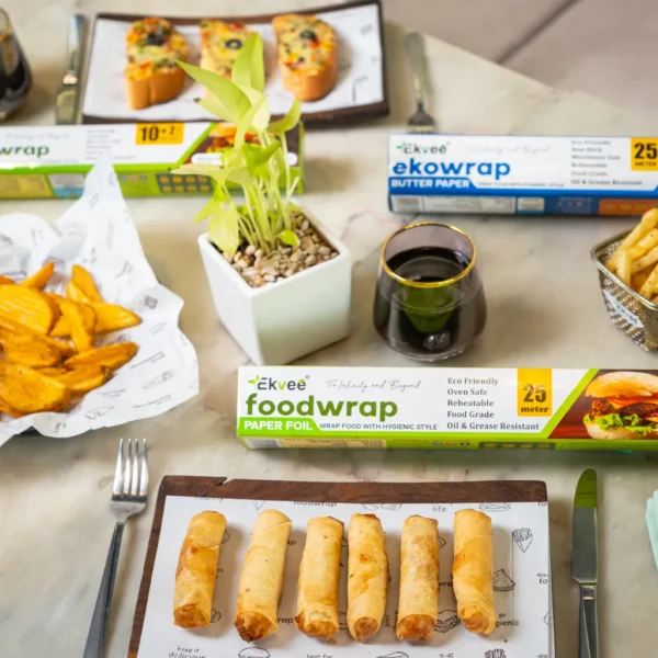 Ekvee Foodwrap – Best Food Wrapping Paper Foil Roll