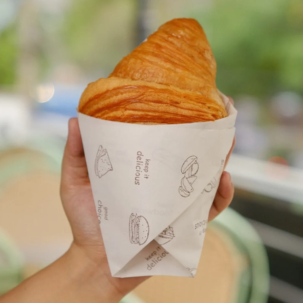 How to Wrap a Croissant in Paper