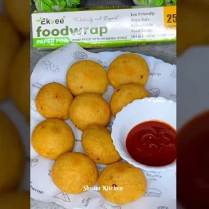 Crispy Stuffed Potato Kachori Recipe - Aloo Kachori Made Fresh with Ekvee Foodwrap