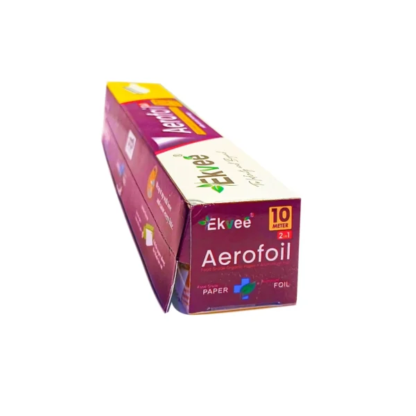 Ekvee Aerofoil Aluminium Foil Paper Roll 10m