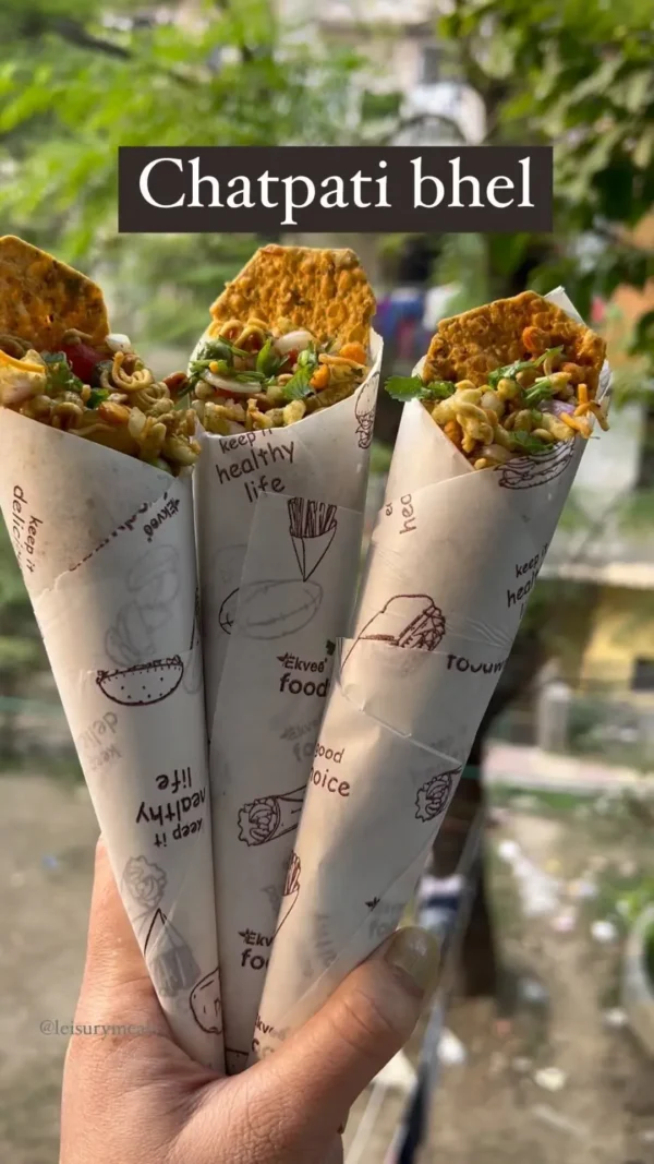 Chatpati Bhel Recipe – A Crunchy, Tangy Delight with Ekvee Foodwrap